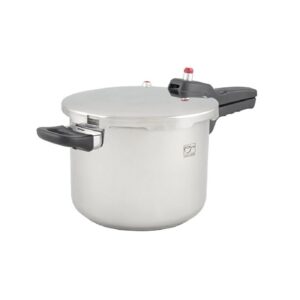 ديگ زودپز استیل کف سه لایه پارس ۶ ليتری