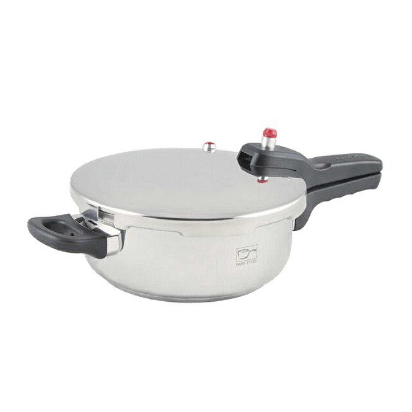 دیگ زودپز استیل کف سه لایه ۳ ليتری پارس سایز ۲۲