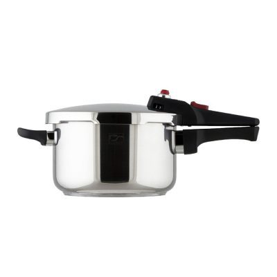 دیگ زودپز استیل پرشیا کف سه لایه ۴/۵ لیتری