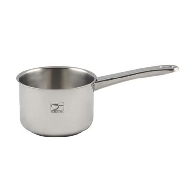 شیرجوش استیل ۱.۴ لیتری سایز ۱۴ دسته فلزی بلند