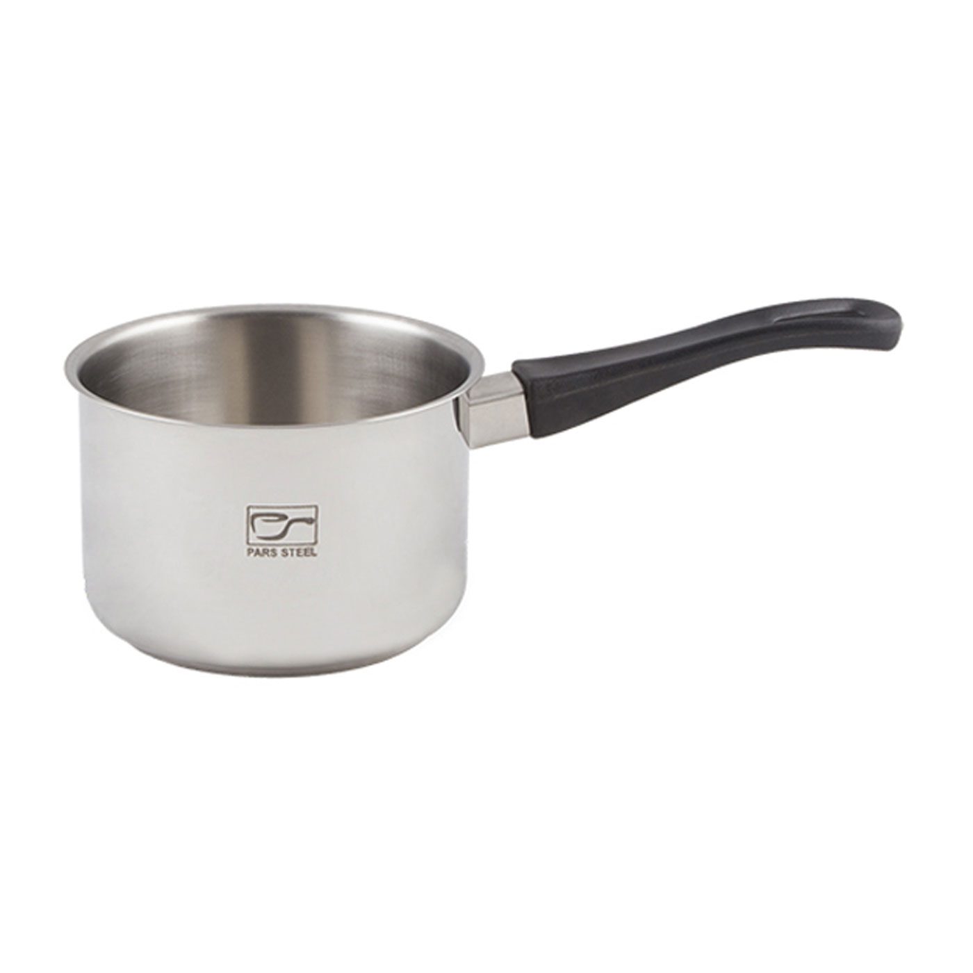 شیرجوش استیل کف سه لایه ۱.۴ لیتری سایز ۱۴ دسته باکالیت