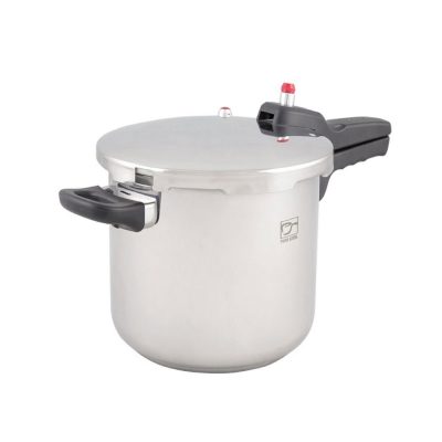 ديگ زودپز استیل کف سه لایه پارس ۷ ليتری