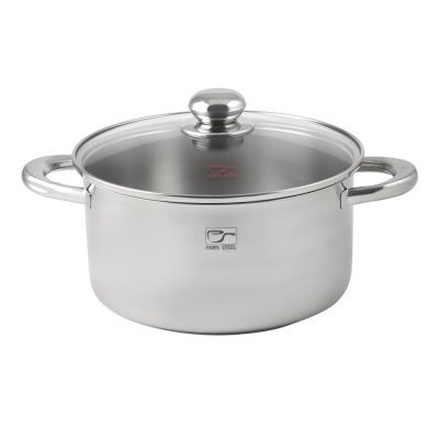 قابلمه استیل کف سه لایه ۵.۶ لیتری سایز ۲۴
