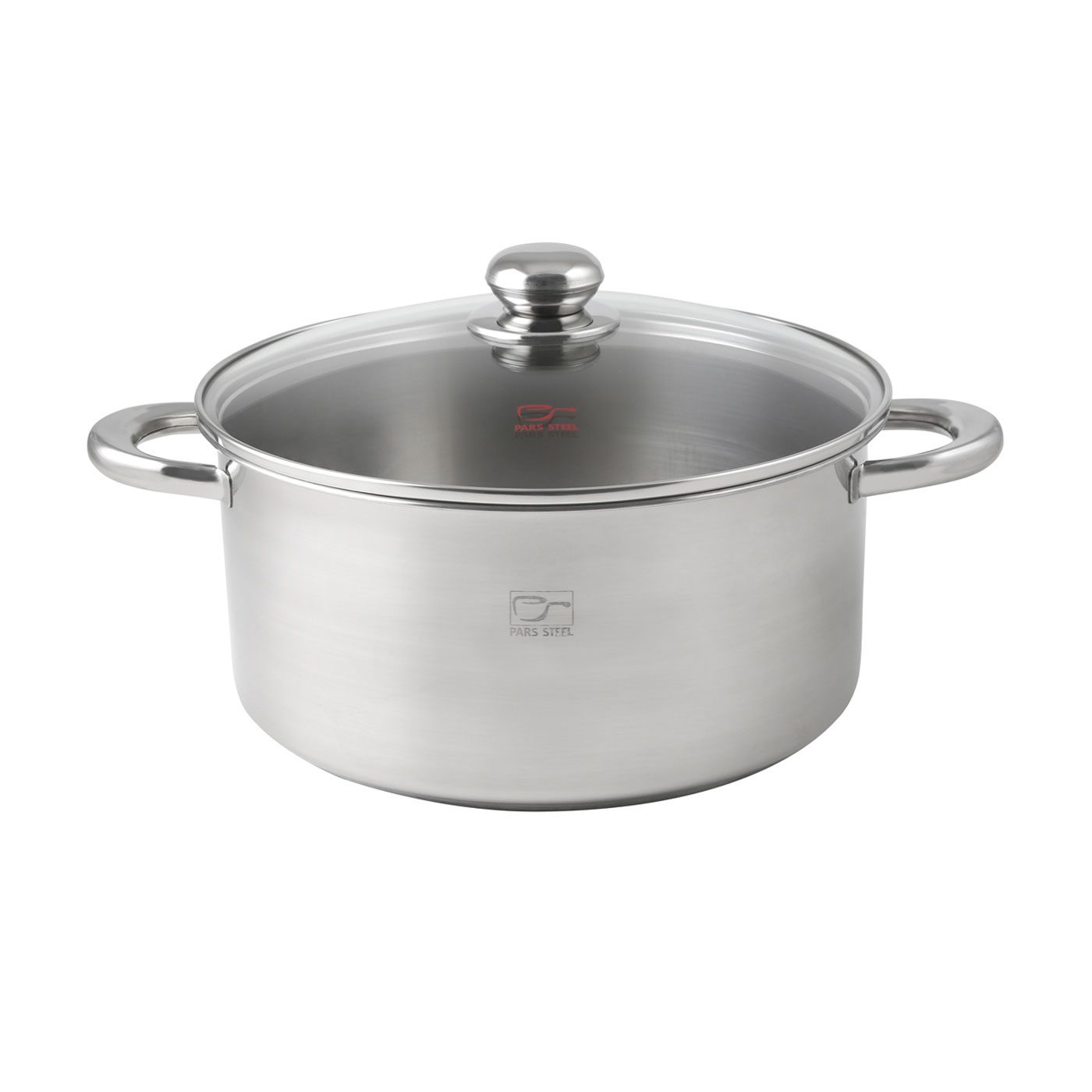 سرویس قابلمه استیل کف سه لایه ۹ پارچه