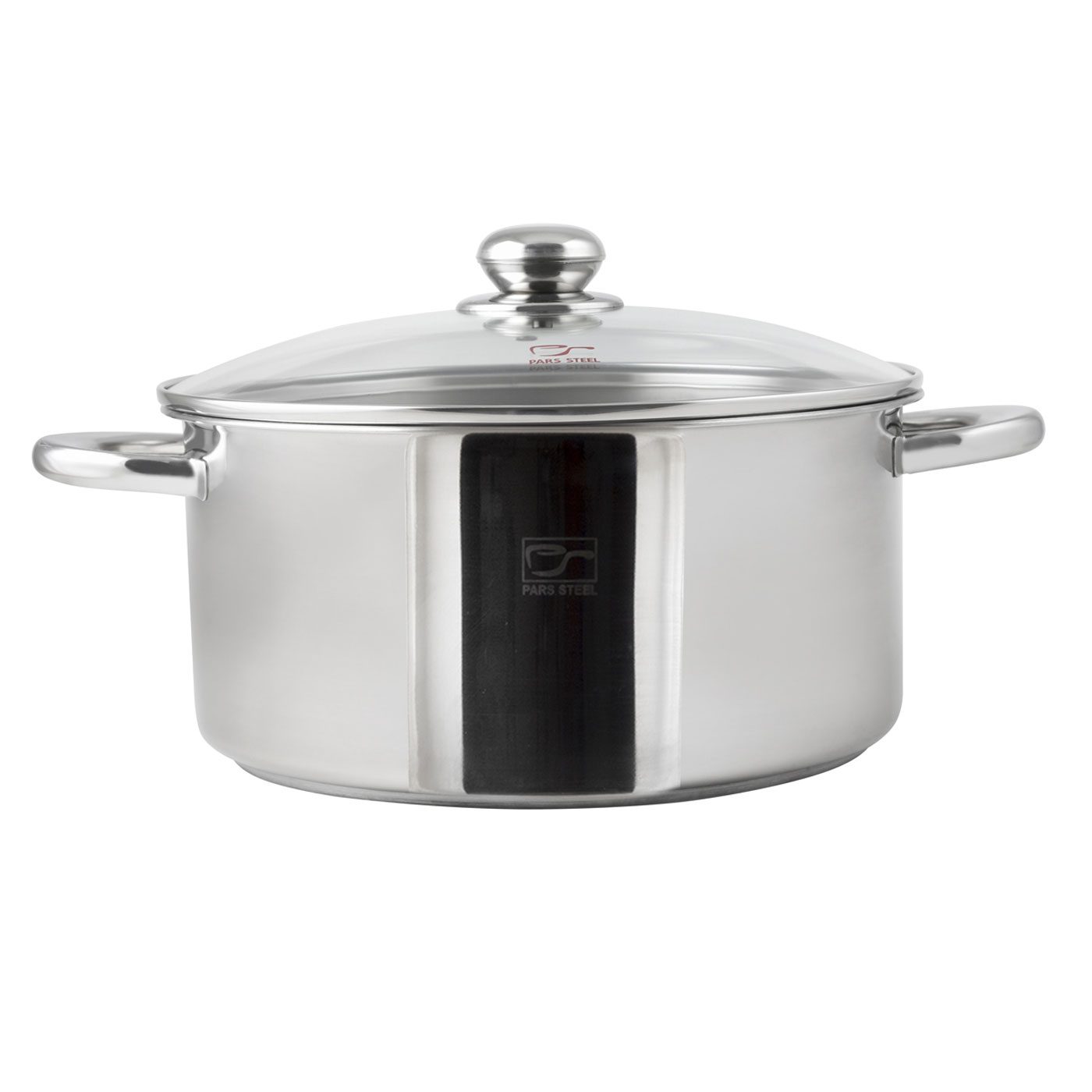 سرویس قابلمه استیل کف سه لایه ۹ پارچه