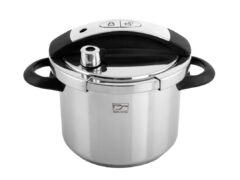 دیگ زودپز استیل کف سه لایه مدل شف ۶ لیتری