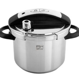 دیگ زودپز استیل کف سه لایه مدل شف ۶ لیتری