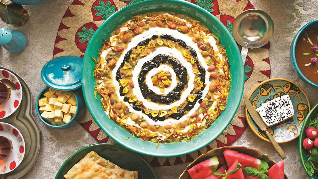 طرز تهیه و پخت آسان آش (جو و رشته) در زودپز