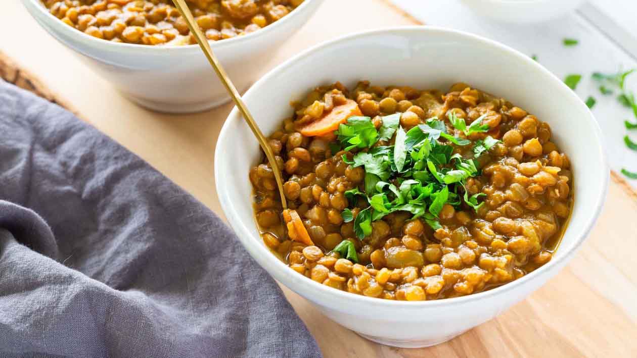 پخت عدسی با زودپز