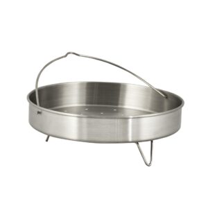 سبد بخارپز استیل 18 سانتی‌متر