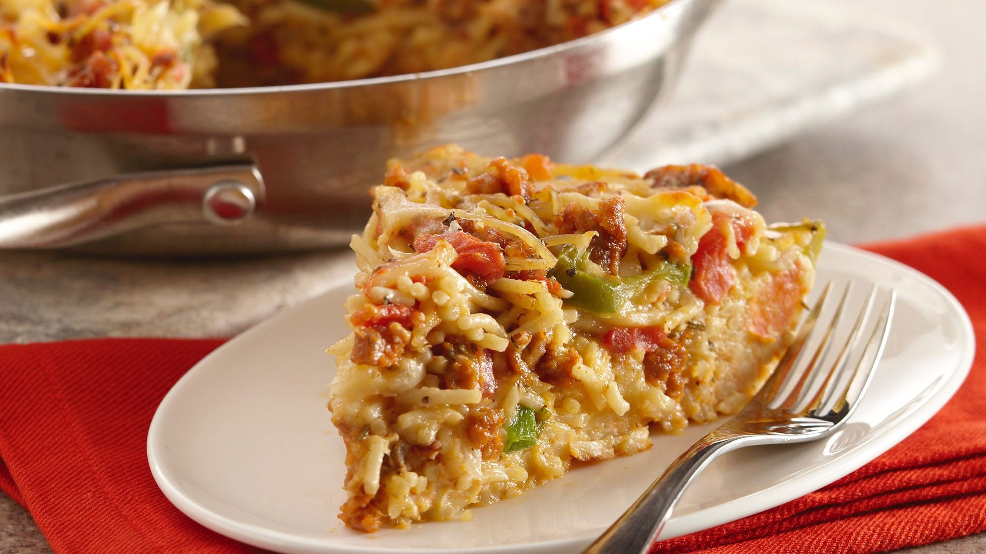 ماکارونی با پنیر در قابلمه