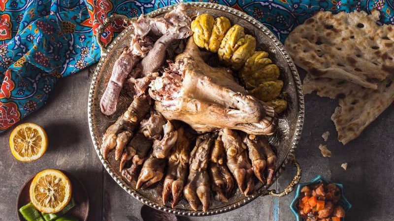 کله و پاچه در زودپز