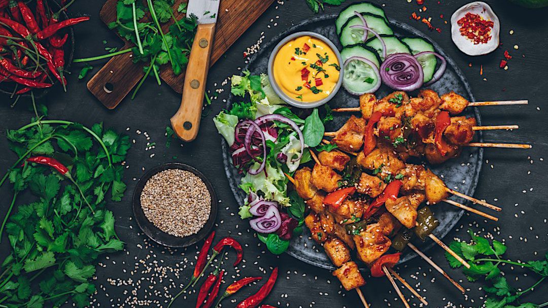 کباب مرغ قابلمه ای