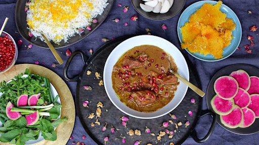 خورشت فسنجان در زودپز