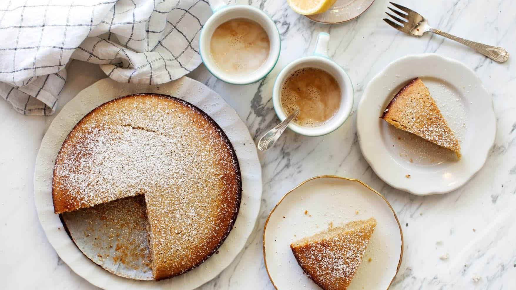 کیک اسفنجی در قابلمه