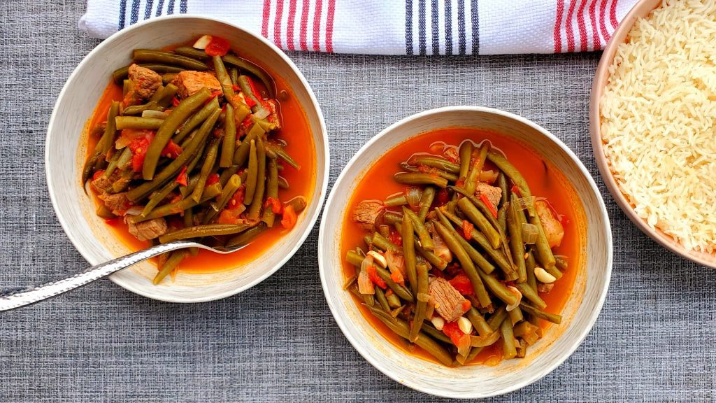 خوراک لوبیا سبز در زودپز