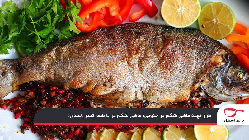 طرز تهیه ماهی شکم پر جنوبی