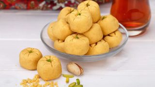 دستور تهیه شیرینی نخودچی ترد و خانگی با طعم اصیل