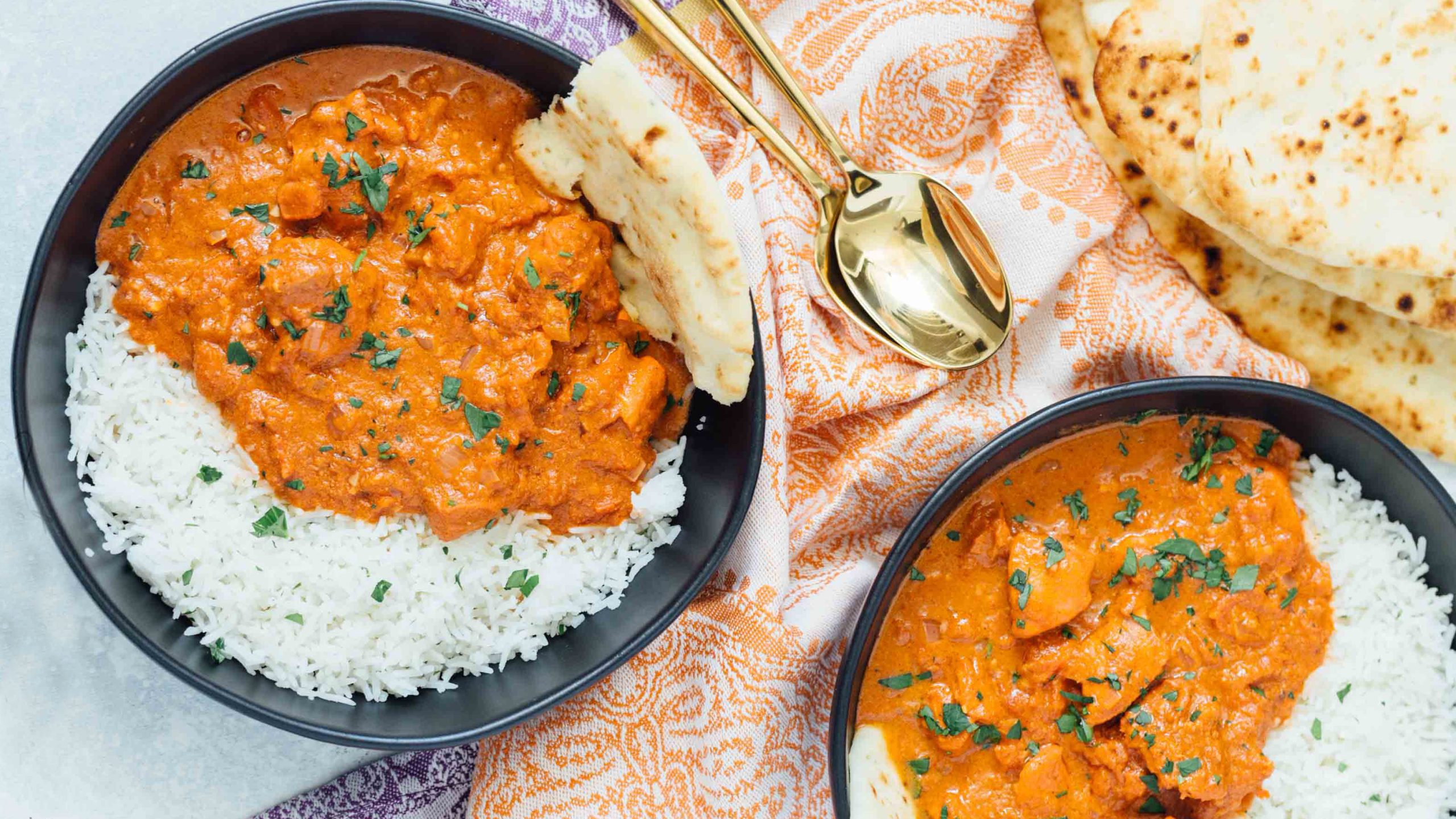 طرز تهیه باتر چیکن غذای محبوب هندی به سبک اصلی