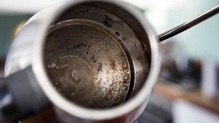 از بین بردن رسوب کتری با بهترین روش‌ها