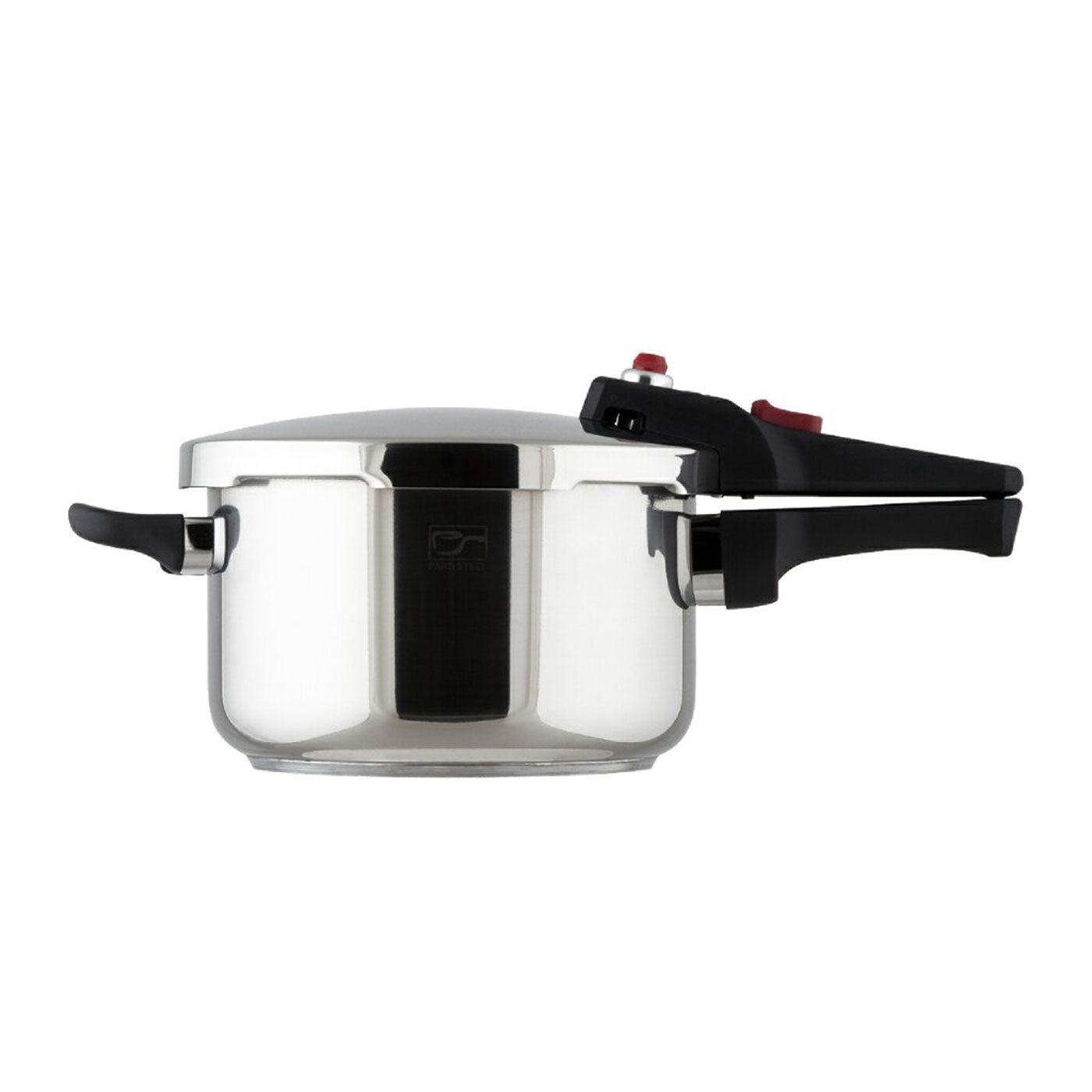 دیگ زودپز استیل پرشیا کف سه لایه ۴/۵ لیتری