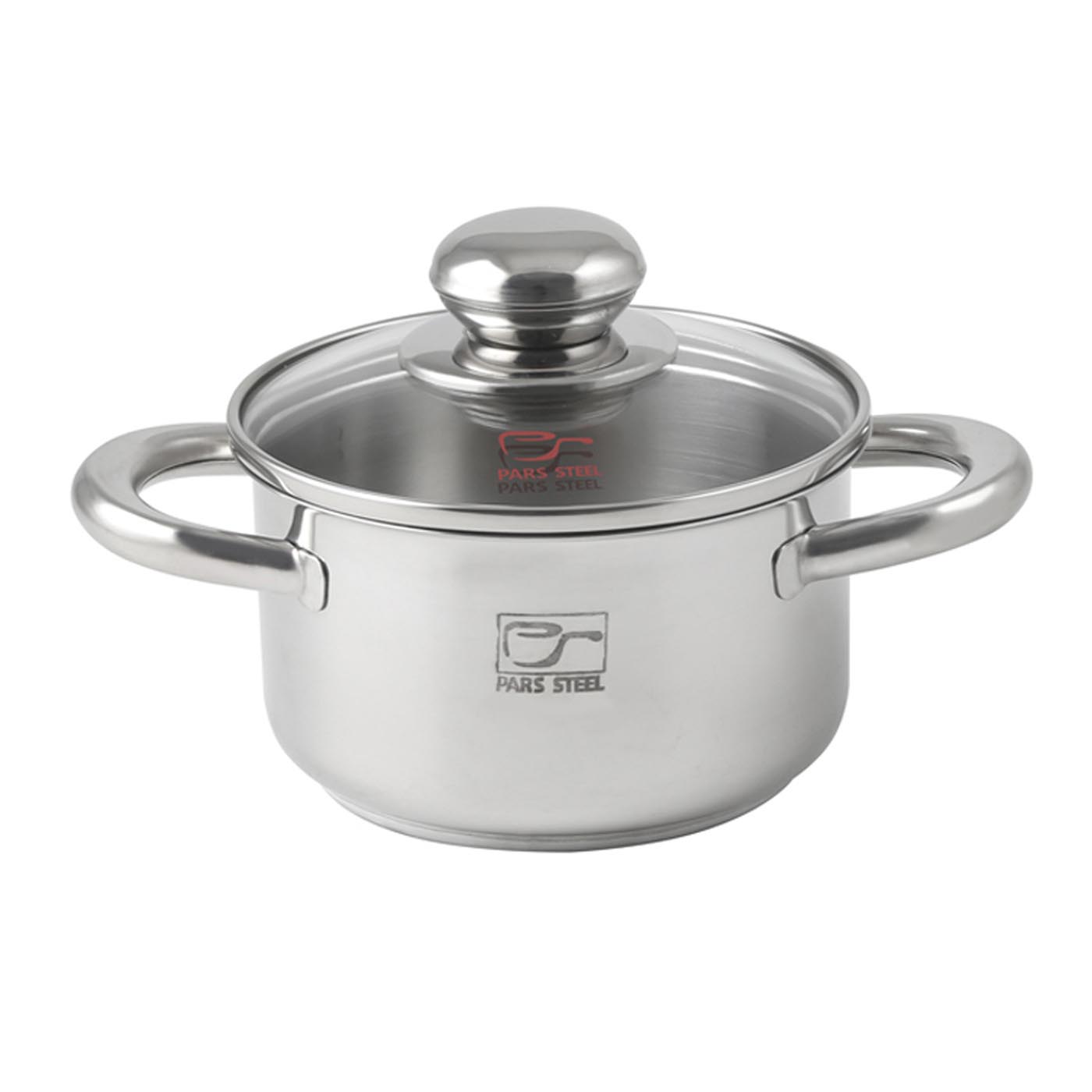 قابلمه استیل کف سه لایه ۱.۴ لیتری سایز ۱۴
