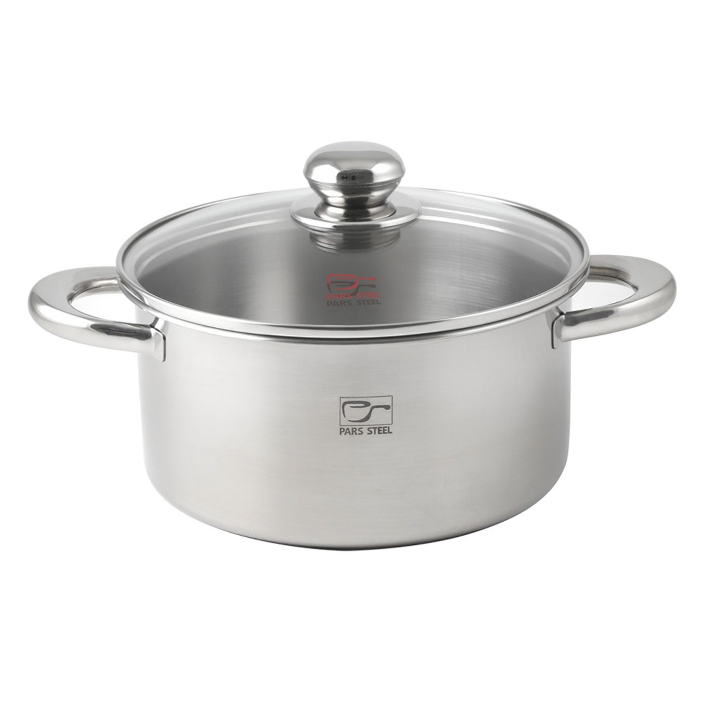 قابلمه استیل کف سه لایه ۴.۲ لیتری سایز ۲۲