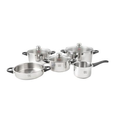 سرویس قابلمه ۸ پارچه دسته باکالیت پارس