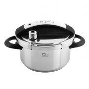 ديگ زودپز استیل کف سه لایه پارس ۴ ليتری مدل شف