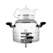 کتری و قوری استیل پارس مدل درسا ۵ لیتری