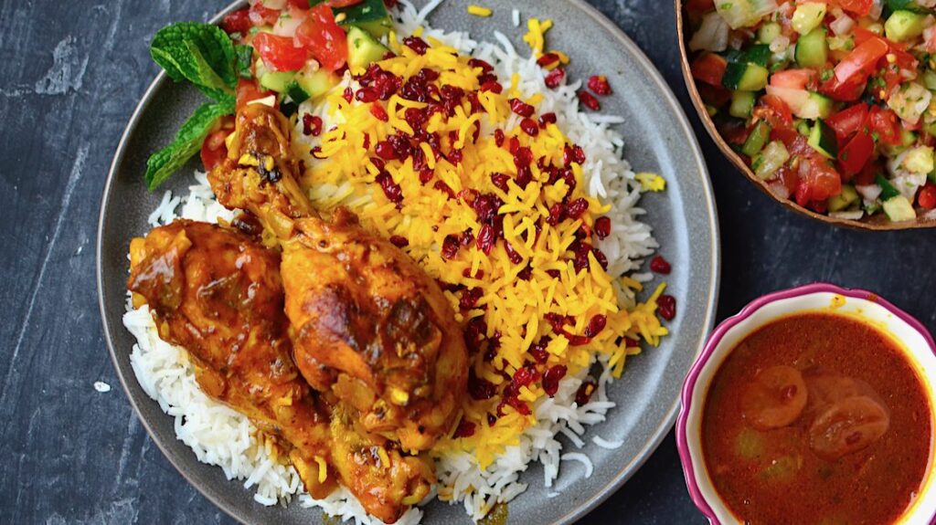 دستور تهیه خورش مرغ افشاری خوشمزه و مجلسی